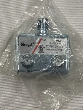 ZDRDCUV10-9 REGAL Directional Coupler Tap Splitter Catv Rf