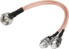 313034778747 RFADAPTER Splitter Coax Cable Tv Antenna Male