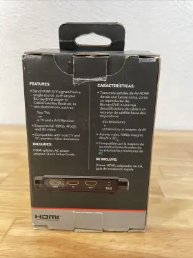 600603135170 ROCKETFISH Hdmi Splitter #2