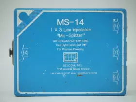MS-14 SESCOM Impedance Mic Splitter Phantom Powering Great #2
