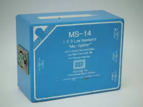 MS-14 SESCOM Impedance Mic Splitter Phantom Powering Great