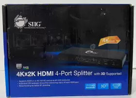06-1222A SIIG Hdmi Splitter Supported