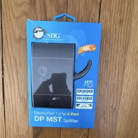 BXE1813X SIIG Displayport Mst Splitter Ultra Plug Play Audio