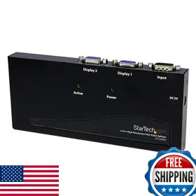 B00006B8CA STARTECH Com Port High Res Vga Video Splitter