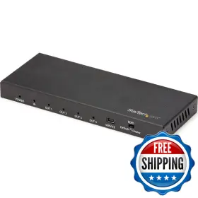Startech.com B07gx9zyxk Startech.com 4-port Hdmi Splitter - 4k 60hz 1 In 4 Out St124hd202 Television