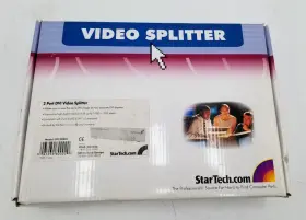 ST122DVI STARTECH Port Dvi Video Splitter Audio