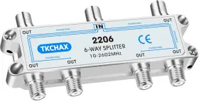TKCHAX16 TKCHAX Coaxial Cable Splitter