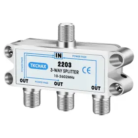 645567183416 TKCHAX Coaxial Cable Splitter
