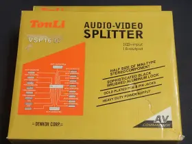 Tonli Dsw81 Audio-video Splitter 8-input 1 Output 2002 Brand New Hong Kong Import
