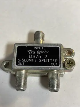 MB137 TRU-SPEC Coaxial Cable Splitter