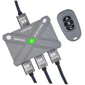 8KH3IN101 TUSDTOOL Hdmi Switch Switcher Bidirectional