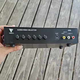 AVS1 VANCO Selector Switcher Rca Video Stereo