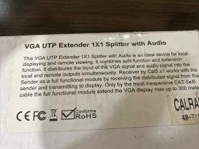 VGERP01 VGA UTP EXTENDER Splitter Sender Receiver Audio #3