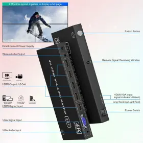 HDMI204 WELEECTY Video Wall Controller Tv Hdml Process #2