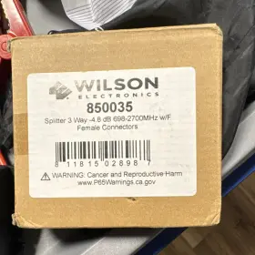 850035 WILSON ELECTRONICS Splitter Female Coaxial