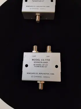 CS-7750 WINEGARD Seperator Joiner Channel Uhf Vhf