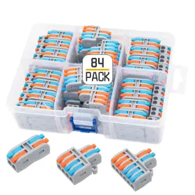 SPL-84PCS XALXMAW Lever Wire Connectors Pack Electri