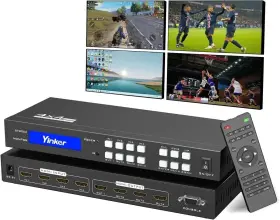 HD414 YINKER Hdmi Matrix Switch Switcher Splitter