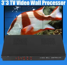 756804402341 YINZINR Matrix Switch Tv Video Wall Processor #2