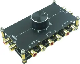 313031055001 ZHUOGANG Rca Stereo Audio Cable Switch Signal