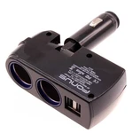 For Samsung Galaxy Z Fold6 - Dc Socket Car Charger Splitter 2-port Usb Power. Fixed Price $18.99.