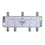 6-way Tv Coaxial Cable Splitter 5-2300mhz For Rg6 Rg59 Antenna Satellite Hdtv. Fixed Price $16.29.