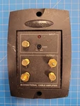 Radioshack 1-in 4-out Bi-directional Cable Tv Amplifier Cat No 15-2506 Coaxial. Fixed Price $4.87.