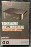 Rocketfish Rf-g1502 2 Output Hdmi Splitter 4k Ultra Hd Hub Port B2. Fixed Price $24.99.