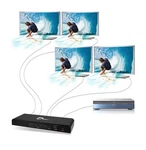 Siig Ce-h22c12-s1 (4k Hdmi 4-port Splitter) With 3d Support. Fixed Price $18.99.