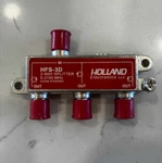 Holland Hfs-3d 3-way Coax Splitter Dish Network Approved. Fixed Price $13.49.