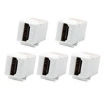 Victek 5-pack Hdmi Keystone 4k Female To Coupler No-delay 5pack, White. Fixed Price $13.99.
