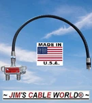 1' Ft Jims Cable World Coaxial Plus 2 Way Commscope Digital Splitter. Fixed Price $15.99.