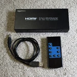 Amazonbasics 4k Hdmi Switcher 5x1 Auto Switch W/ Ir Remote Control. Fixed Price $19.99.