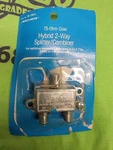 Archer 75-ohm Coax Hybrid 2-way Splitter/combiner #15-1141c. Fixed Price $14.00.