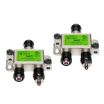 Directv Swm Approved 2-way Wide Band Splitter (2-pack). Fixed Price $12.95.