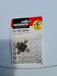 Magnavox Two Way Splitter 75 Ohm Satellite Compatible. Fixed Price $4.99.