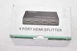 Mt-viki Hdmi Splitter 1 In 4 Out 1x4 Power Port W Ac Adapter. Fixed Price $17.99.