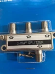 1 -ideal Industries 85-033 3-way 5 To 900 Mhz Catv Cable Splitter, Hardware Incl. Fixed Price $3.50.