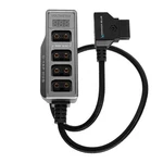Kondor Blue 12v Metal D-tap Hub Voltmeter 4 Way Port Power Tap Splitter. Fixed Price $29.99.