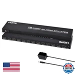 Hdmi Splitter 1 In 12 Out 4k 30hz Powered Video Duplicator Distributor. Fixed Price $98.24.