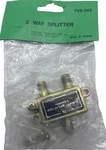 Lot Of 2 Way Splitter Tvs Video Digital Cable Tvs-242 Adapter 5-890 Mhz. Fixed Price $9.52.