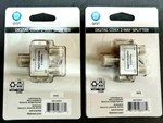 Onn Digital Coax 2-way Splitter New Lot Of 2. Fixed Price $12.50.