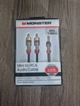 New - Monster 6-ft 1.82m Mini To Rca Audio Cable. Fixed Price $19.99.