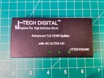 J-tech Digital Jtd-mini-1x2sp 2 Port Powered Hdmi Super Mini Splitter No Cord. Fixed Price $8.95.
