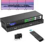 Mt-viki 4k Hdmi 8x8 Matrix Switch 30hz Support Web Gui & Remote 3.5mm Stereo. Fixed Price $349.00.