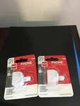 Brand New Lot Of 2 Audiovox Tp257whn Rca Modular Duplex Jack White. Fixed Price $7.99.