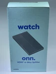Onn 4k Hdmi 4-way Splitter New In Box. Fixed Price $14.00.