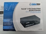 New - Open Box! Trulink Cablestogo 39967 2-ports Audio/video Splitter/extender. Fixed Price $29.99.