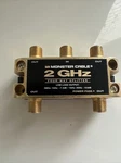 Monster Cable Ultra Video Splitter 2ghz Four-way Tv Devices 4 Way. Fixed Price $9.95.