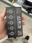 Used Galaxy Audio Jib/s 4-way Splitter. Fixed Price $25.00.